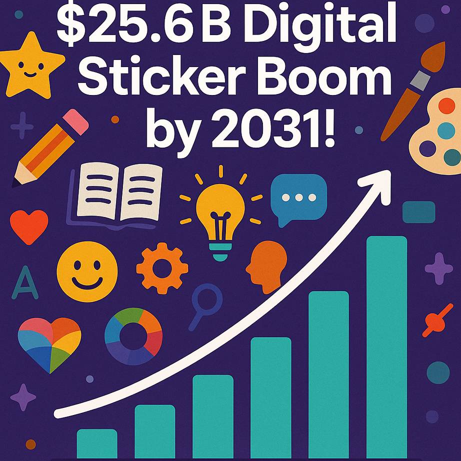 The Digital Sticker Market: A 2025 Blueprint for Creation, Monetization, and Growth