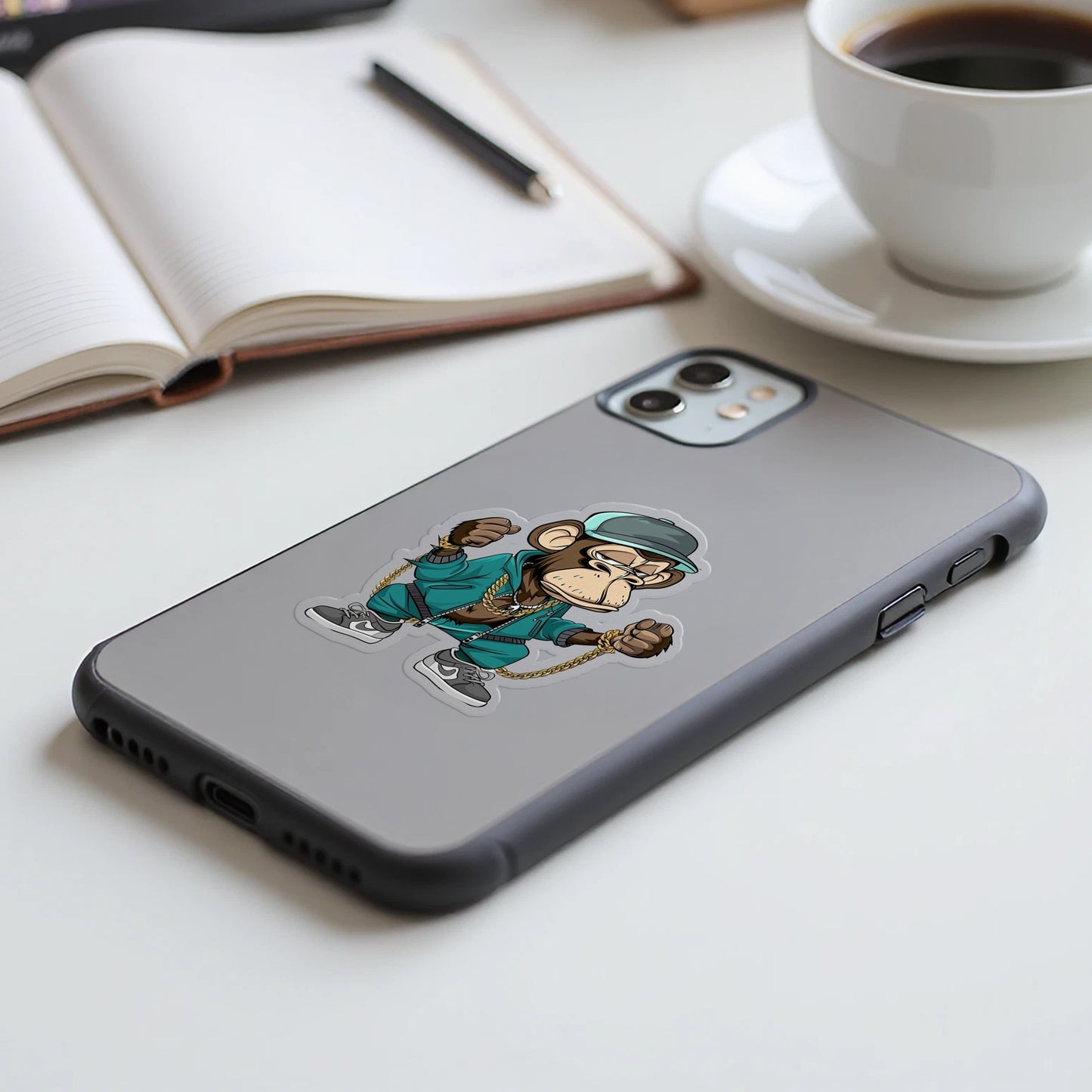 Cool Monkey Character Design Phone Case product