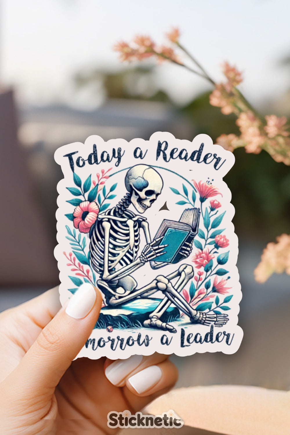 Today a Reader Tomorrow a Leader Sticker product