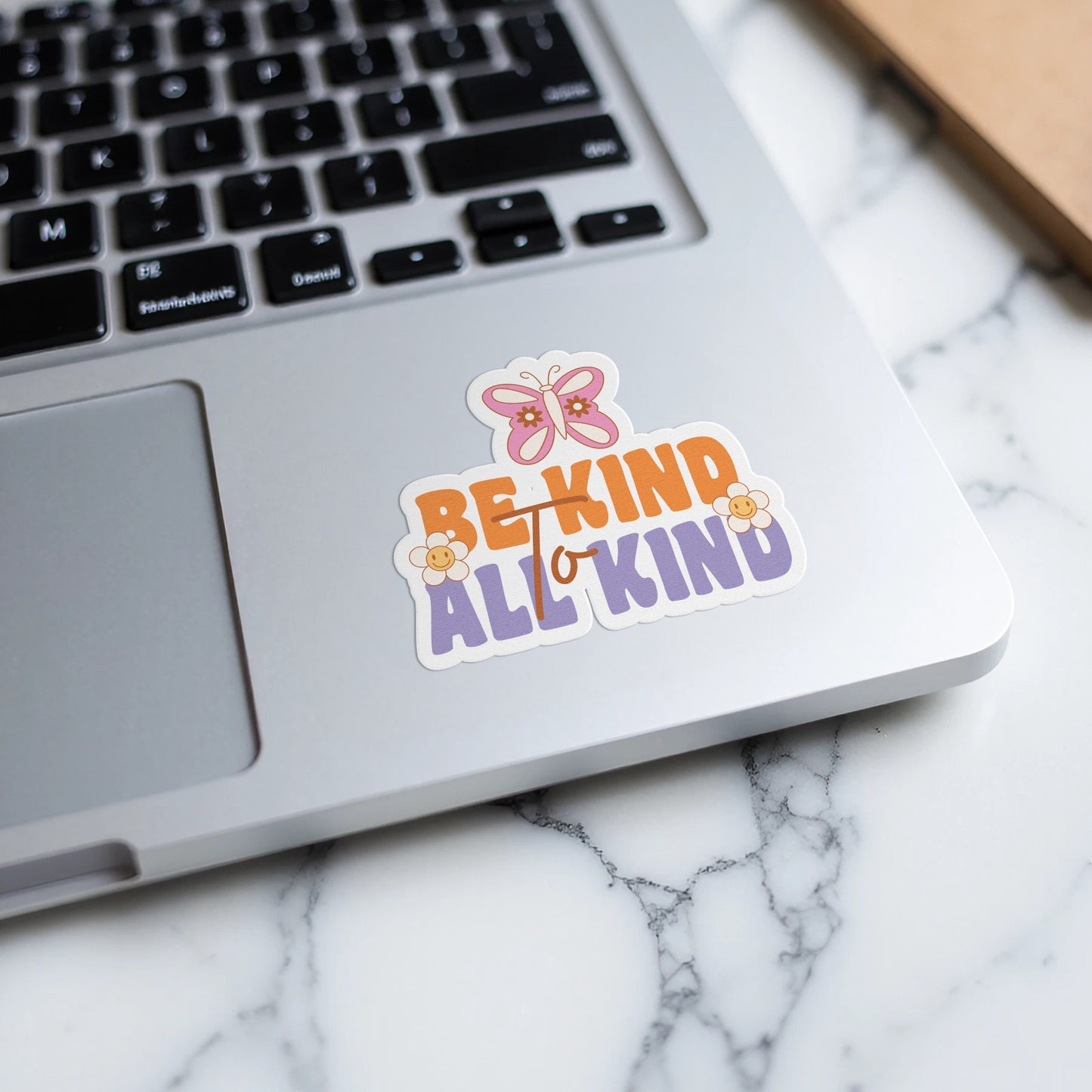 Be Kind To All Kind Colorful Motivational Sticker product