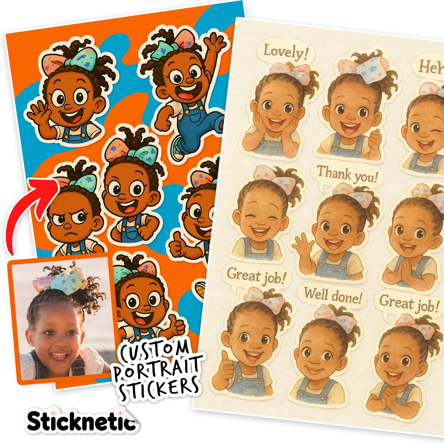 Custom Photo Stickers – Turn Your Pictures into Stickers!