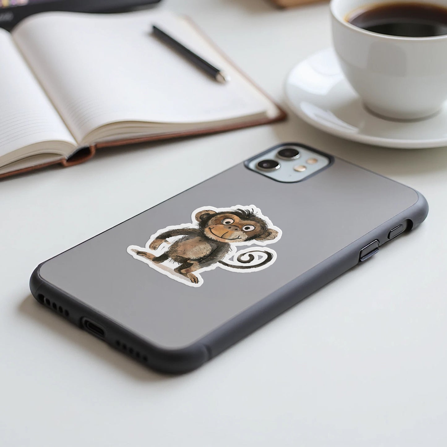 Cute Monkey Phone Case Animal Design Product
