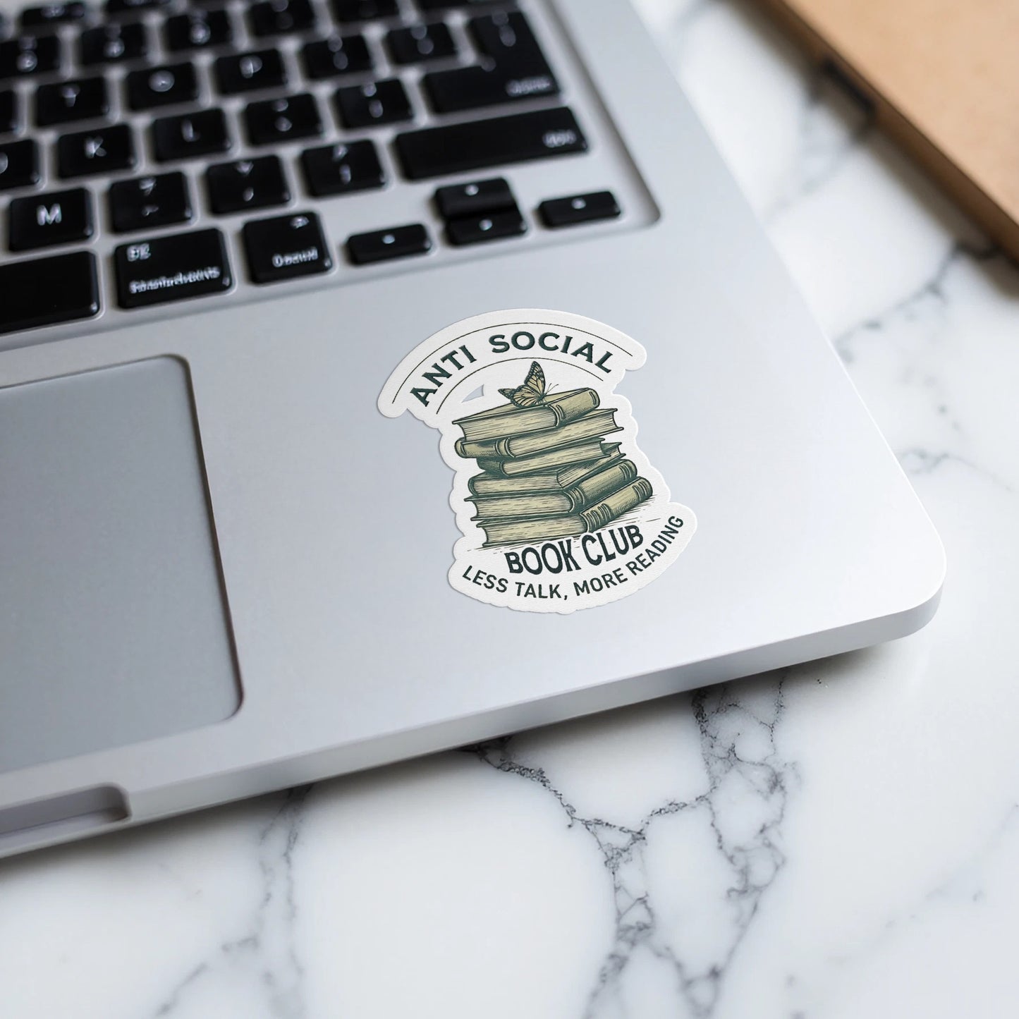 Anti Social Book Club Less Talk More Reading product type