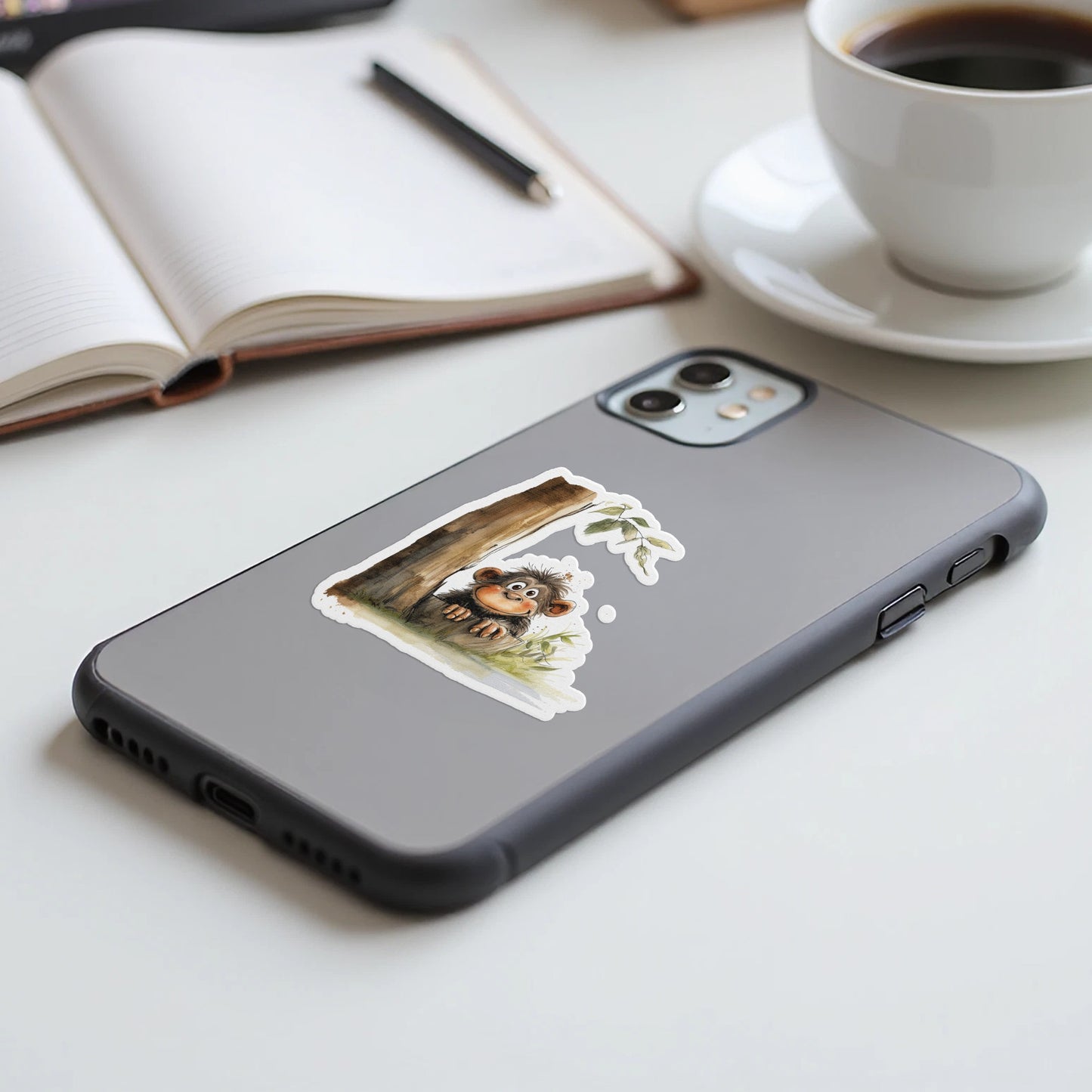 Adorable Cartoon Character Tree Phone Case product