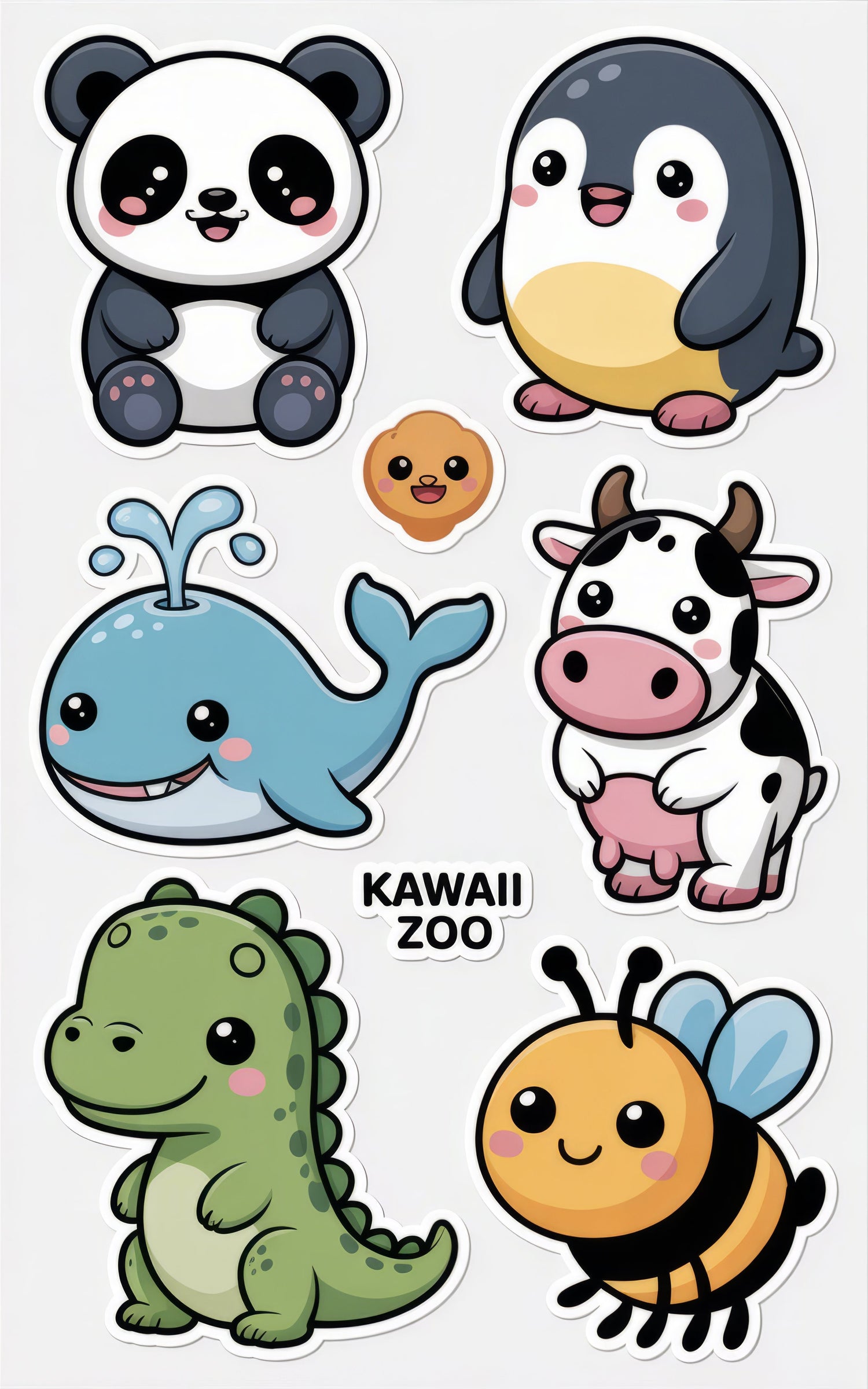 Kawaii Digital Stickers Free