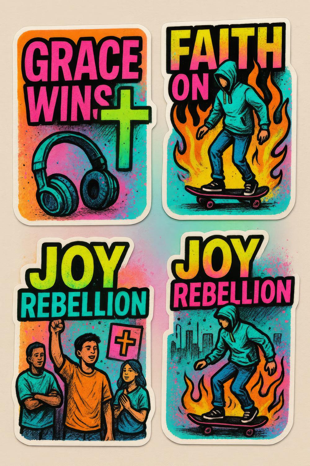 Christian Digital Stickers Free