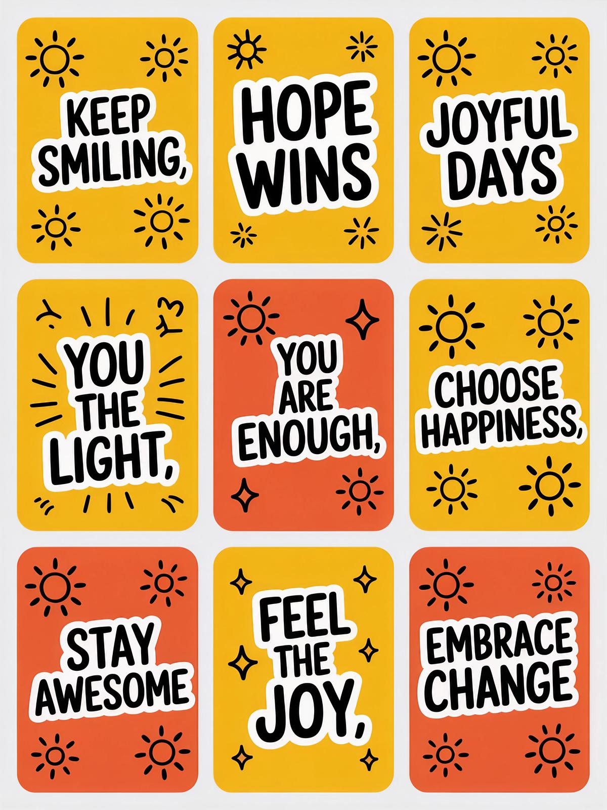 Inspiration Digital Stickers Free