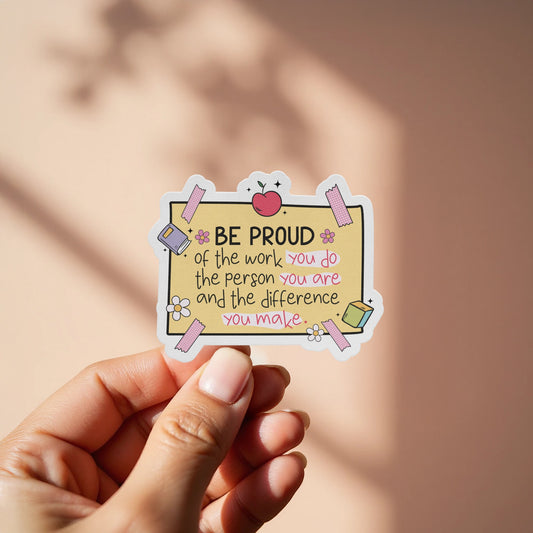 Inspirational Message Sticker product