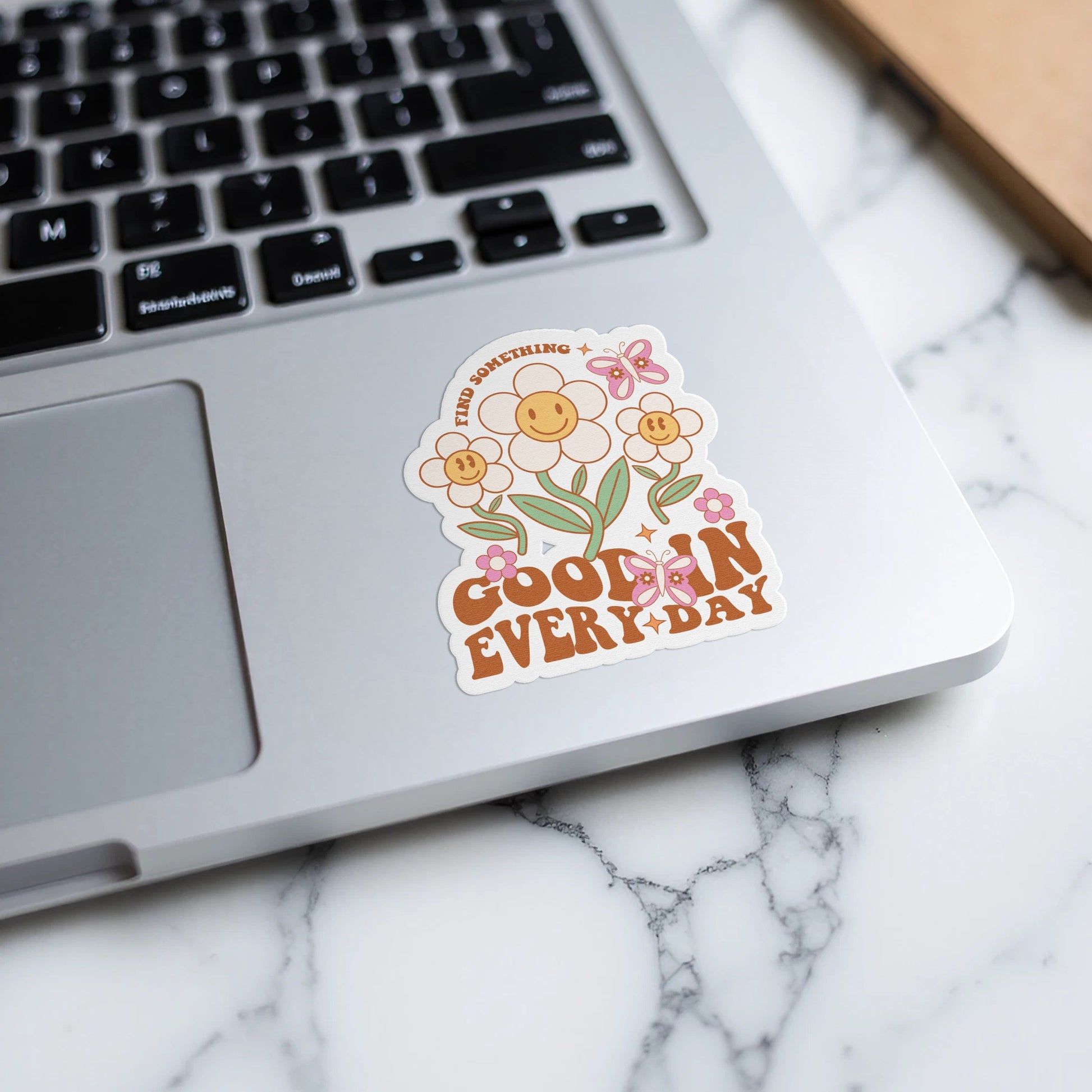 Good In Every Day Cute Floral Sticker product