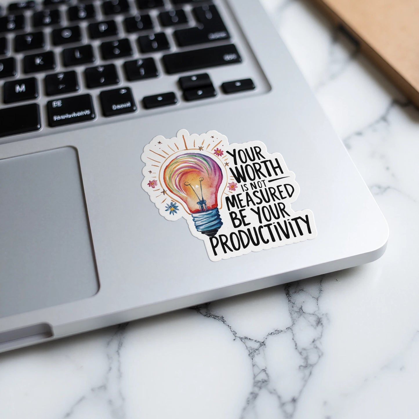 Motivational Lightbulb Laptop Sticker product