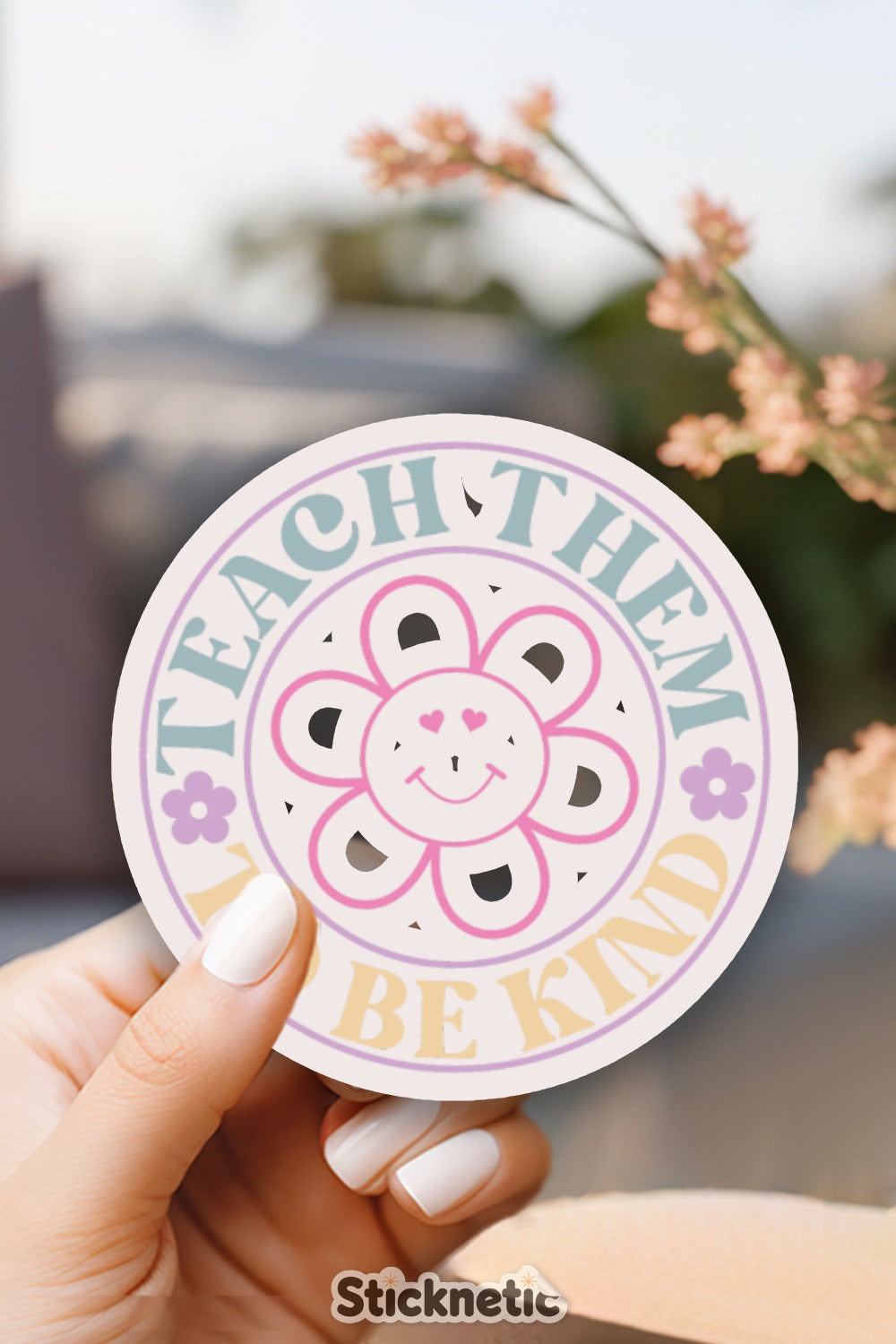 Teach Them To Be Kind Sticker product