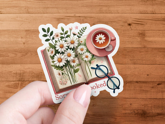 Floral Tea Time Theme Decorative Sticker product