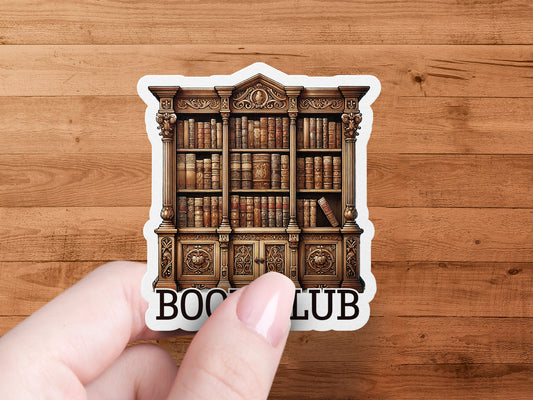 Exquisite Library Design Book Club Sticker product