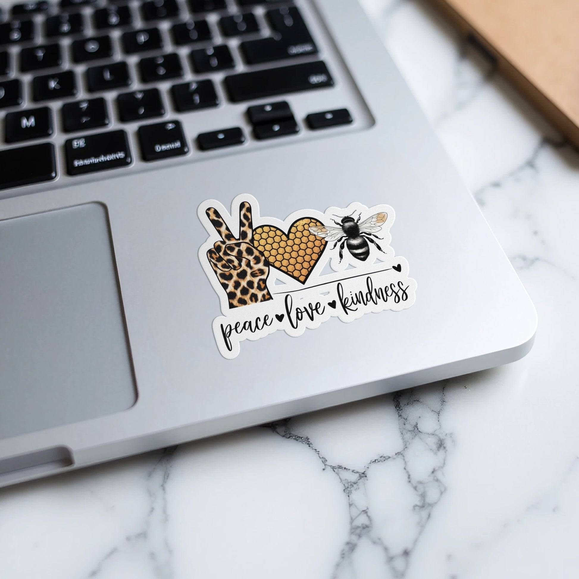 Peace Love Kindness Decorative Sticker product