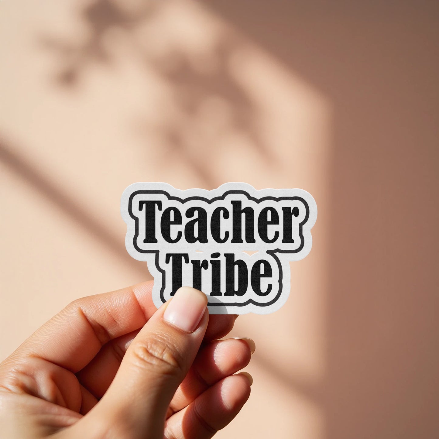 Teacher Tribe Motivational Sticker product type