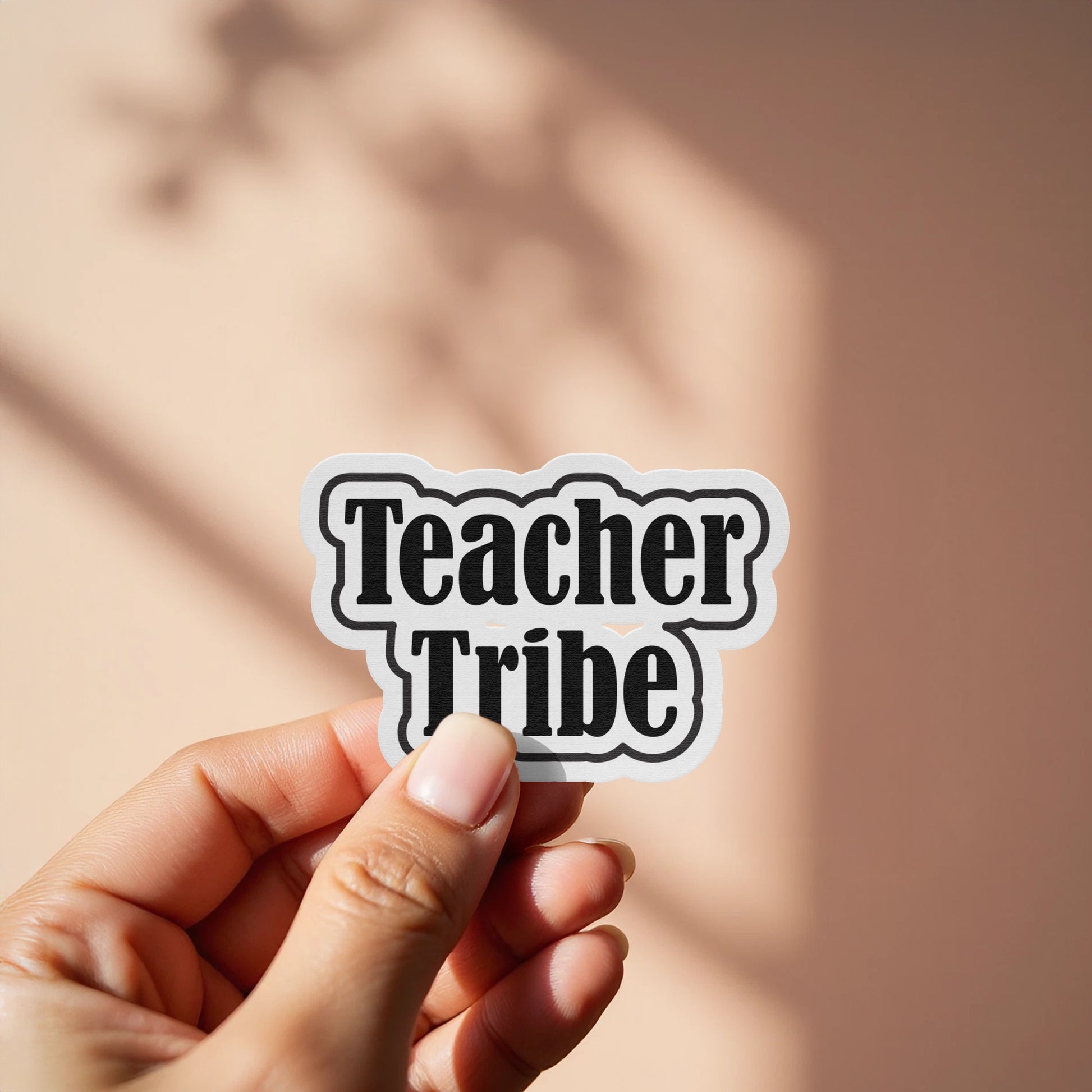 Teacher Tribe Motivational Sticker product type