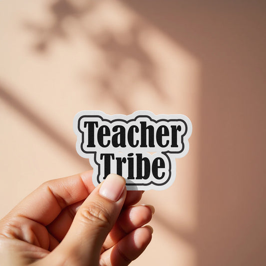 Teacher Tribe Motivational Sticker product type