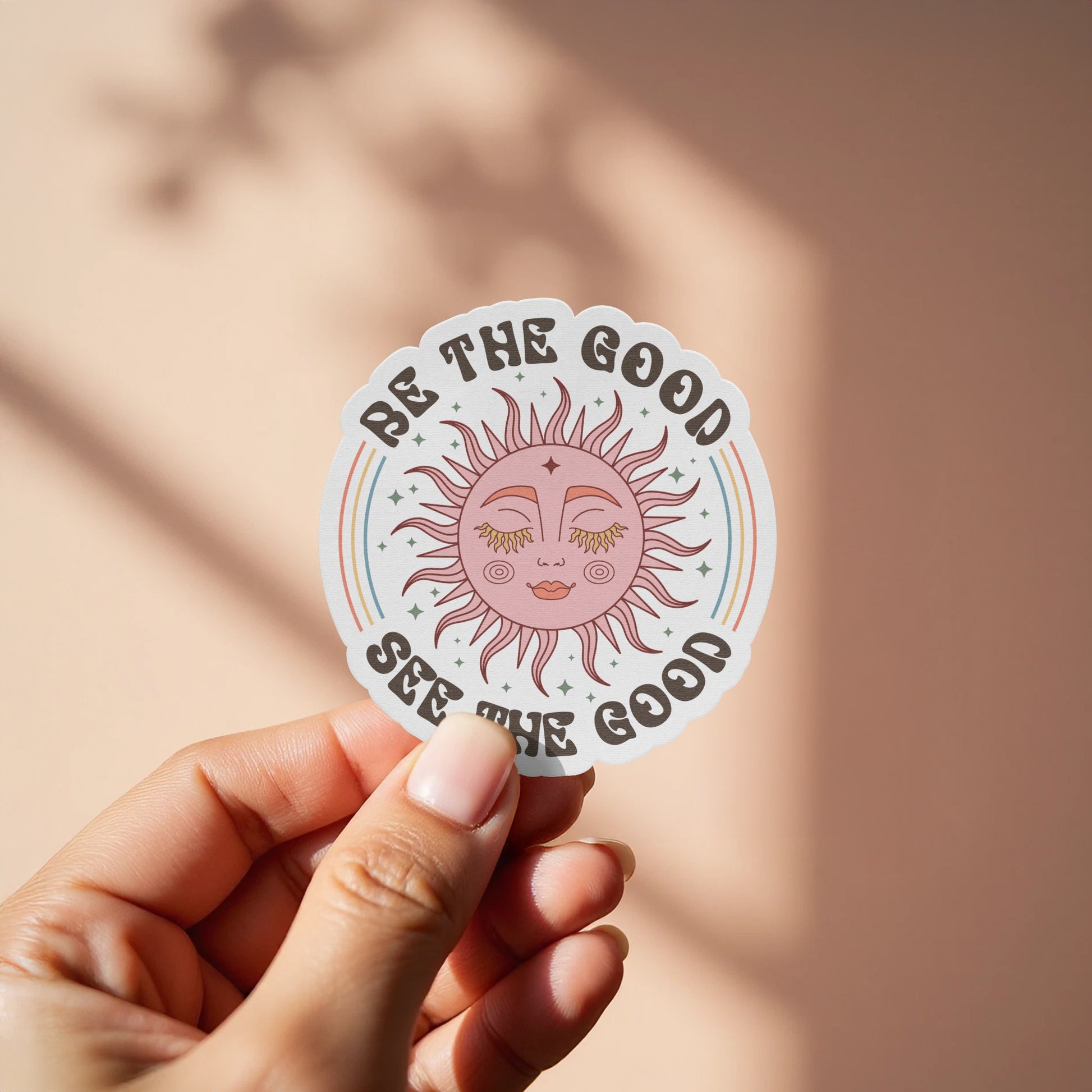 Be the Good See the Good Sun Inspired Sticker product type