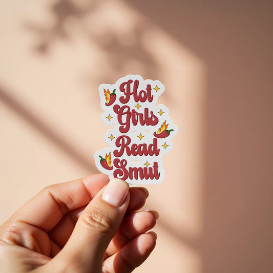 Hot Girls Read Smit Sticker product