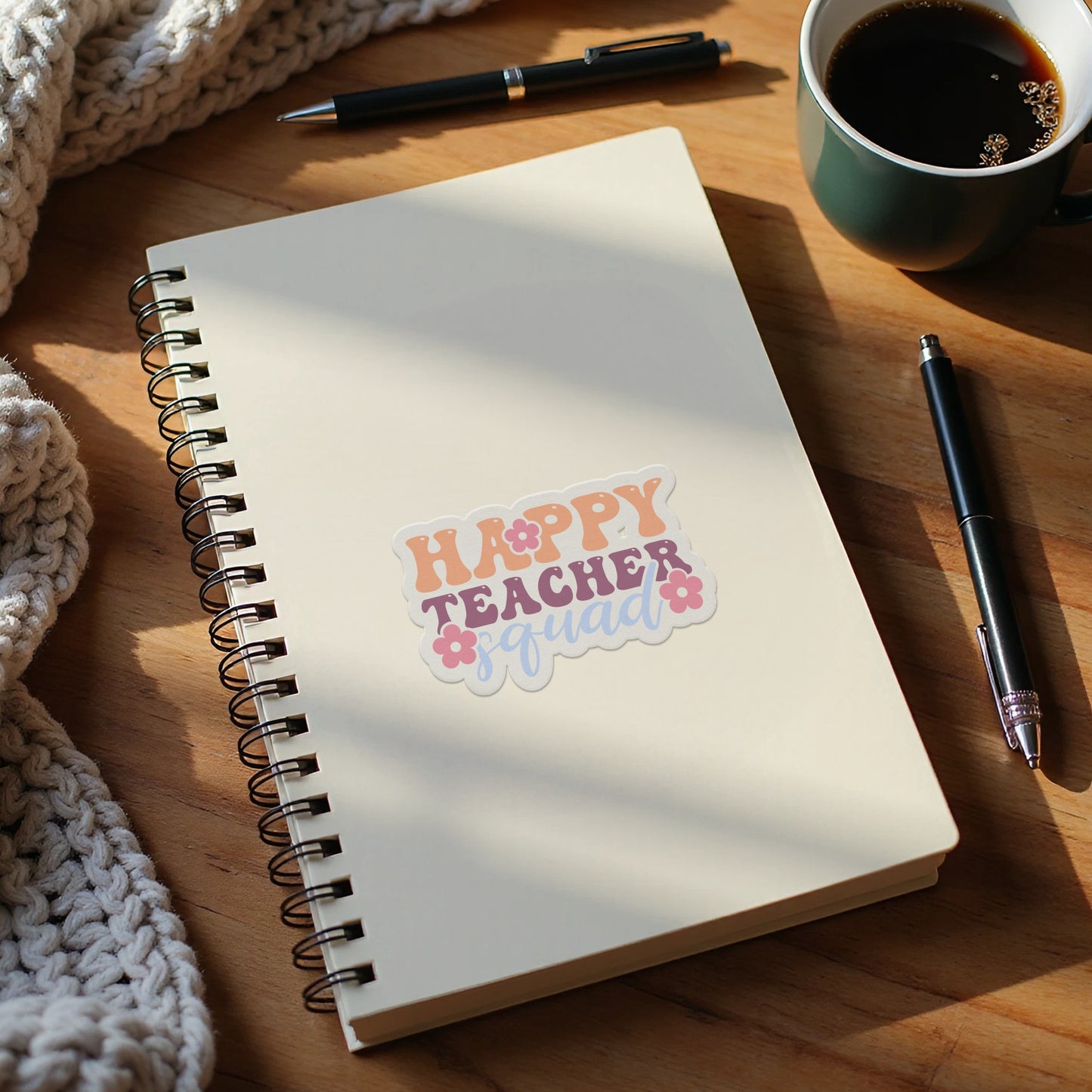 Happy Teacher Squad Spiral Notebook product