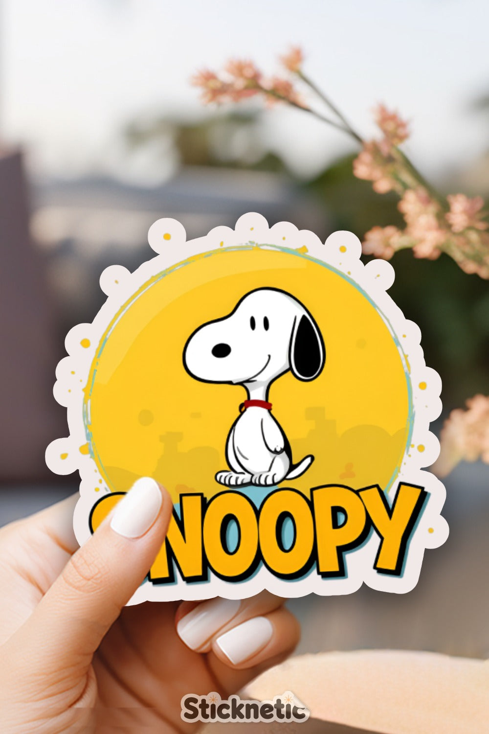 Vibrant Snoopy Graphic Sticker for Various Surfaces product
