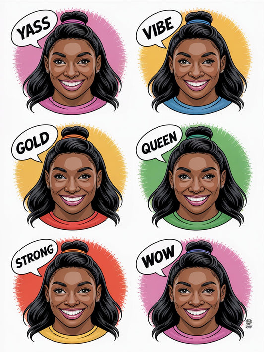 Pop Art Inspired Female Portraits, Colorful Background, Digital Print, Wall Art Decor, Modern Artistic Expressions, Set of Eight