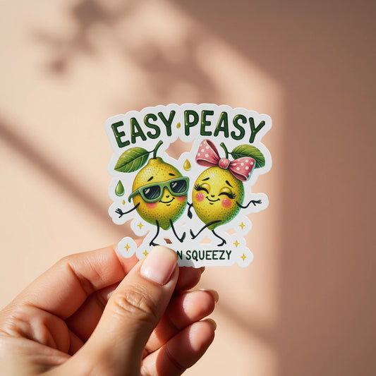 Easy Peasy Lemon Squeezy Sticker product