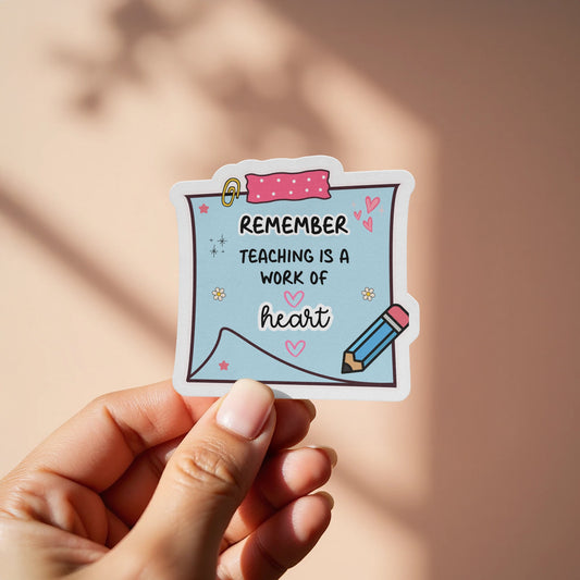 Inspirational School Teacher Motivational Sticker product