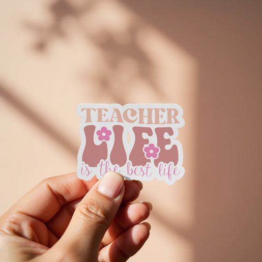 Teacher Life Is The Best Life Sticker product type