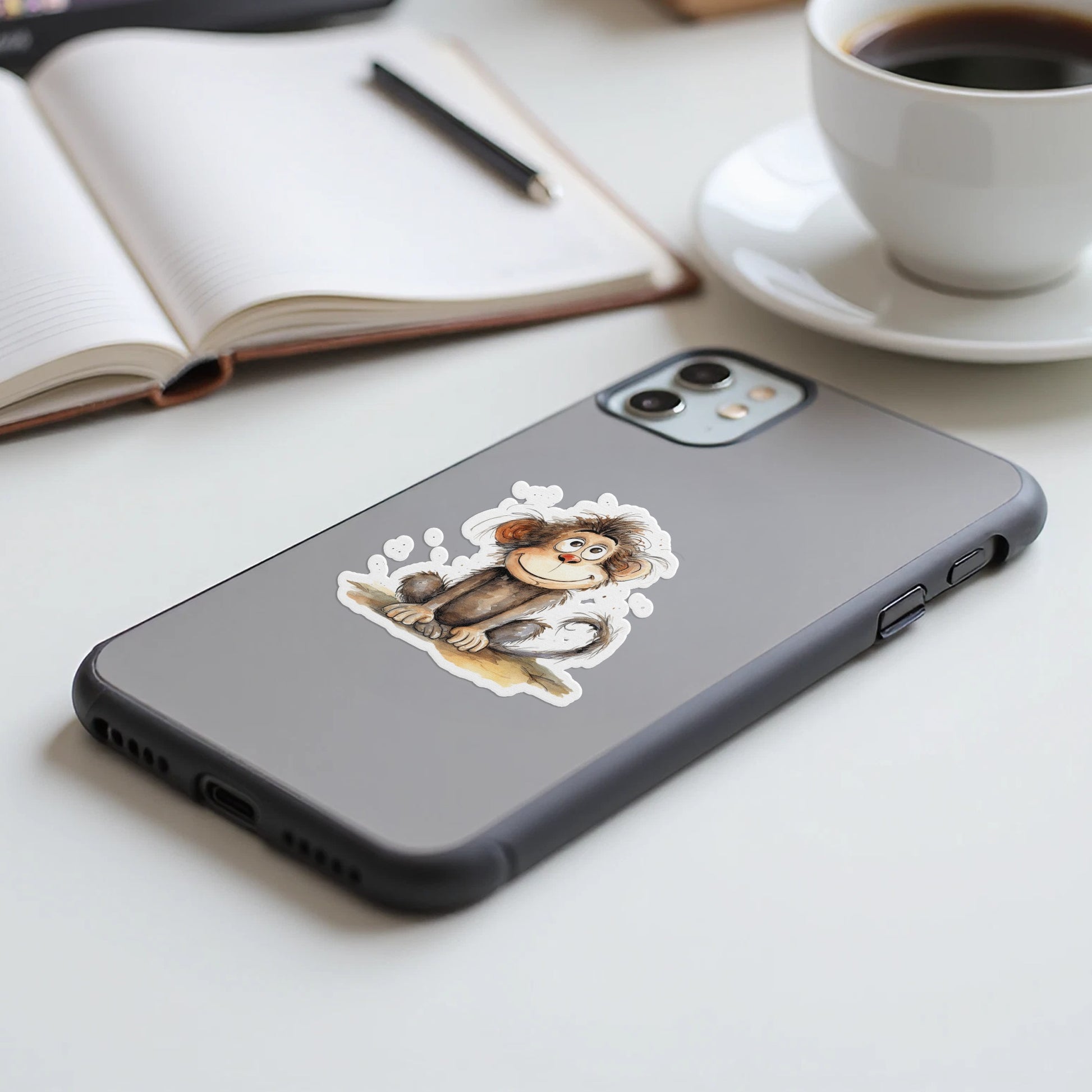 Cute Monkey Design iPhone Case Phone Product