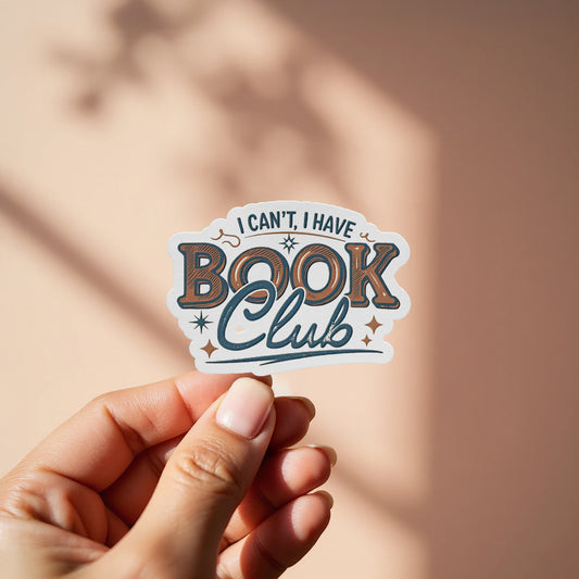 Can't I Have Book Club Sticker product