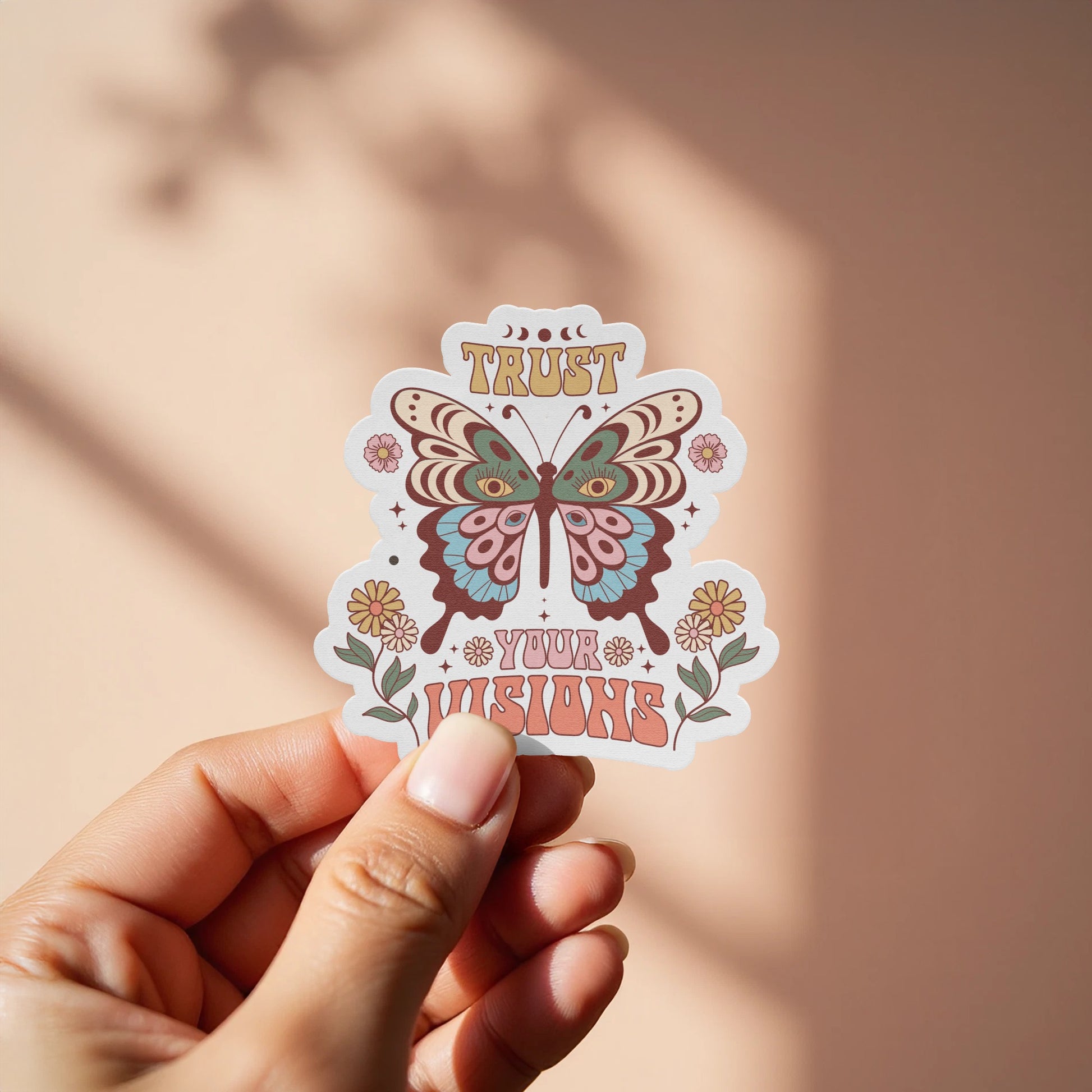 Trust Your Visions Butterfly Sticker product