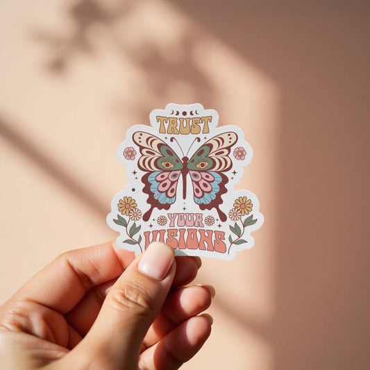 Trust Your Visions Butterfly Sticker product
