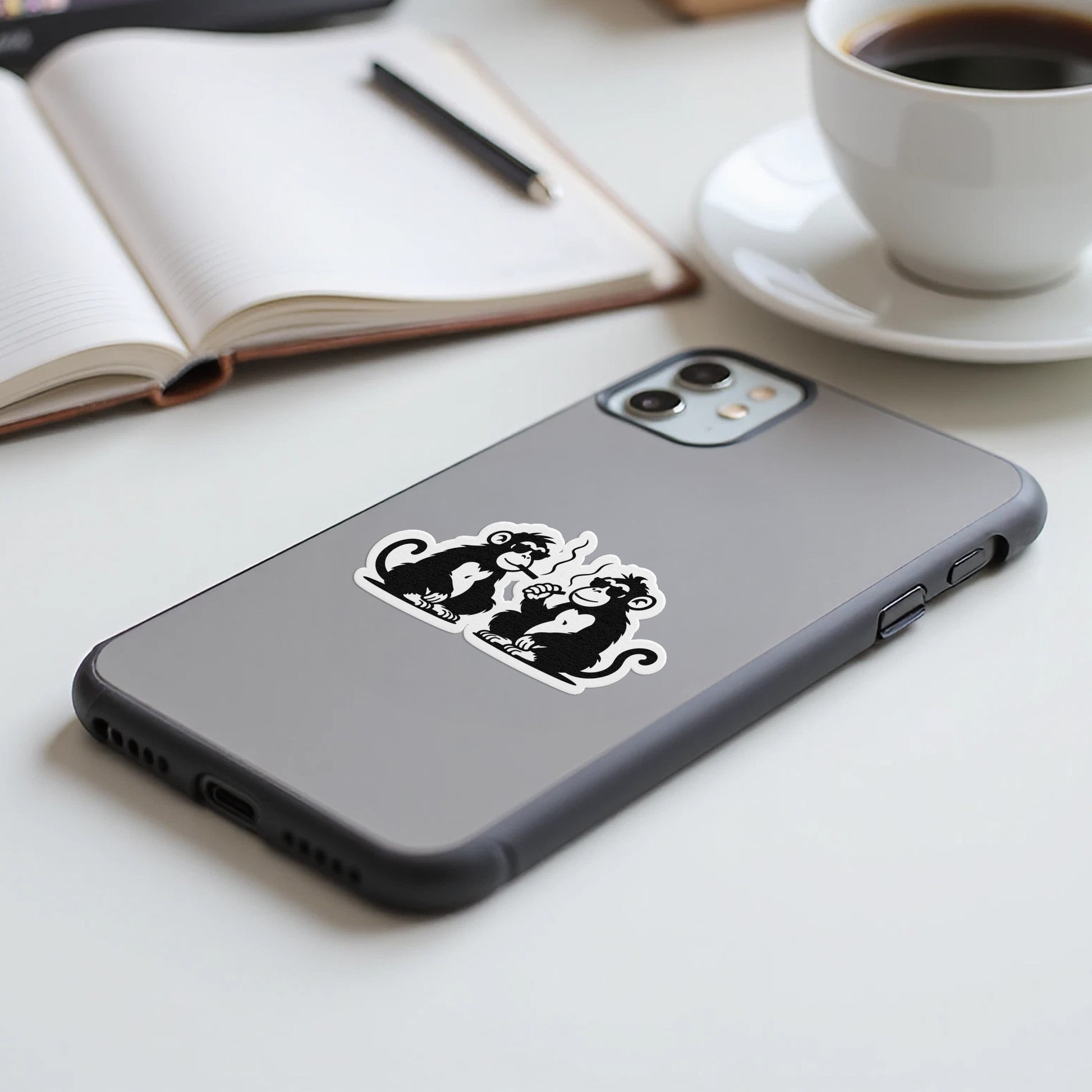 Funny Cats Design Phone Case Product
