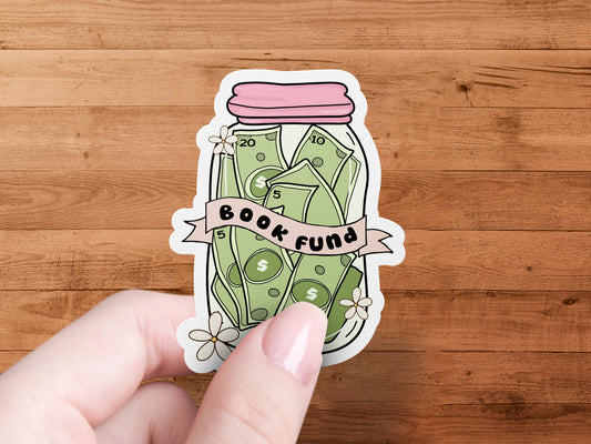 Save Money for Your Book Fund Goals Product Sticker