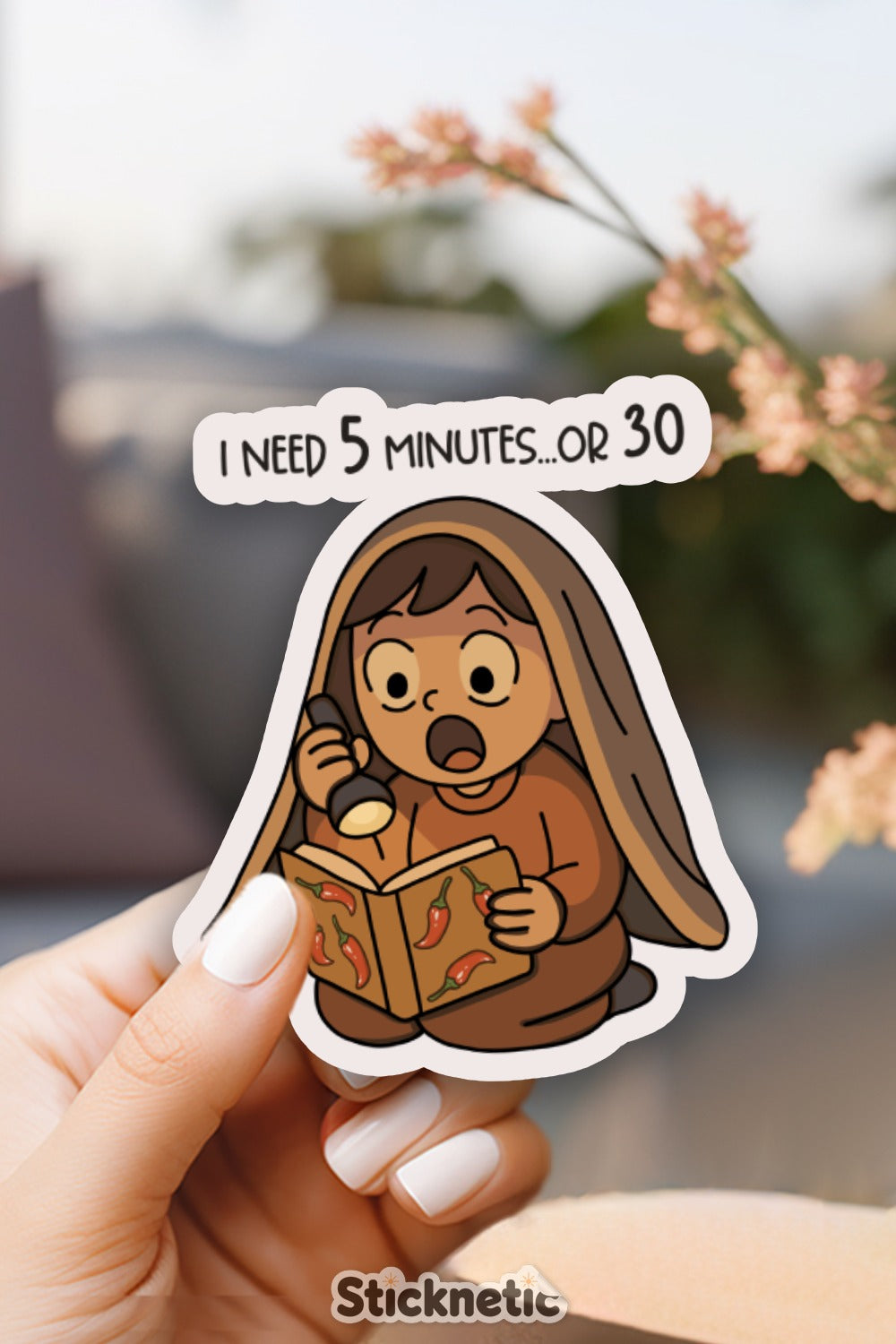 Funny I Need 5 Minutes or 30 Sticker product