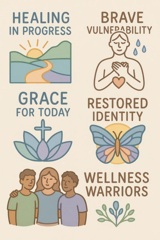 Healing Wellness Art Print, Inspirational Quotes, Emotional Growth Poster, Home Decor, Digital Download