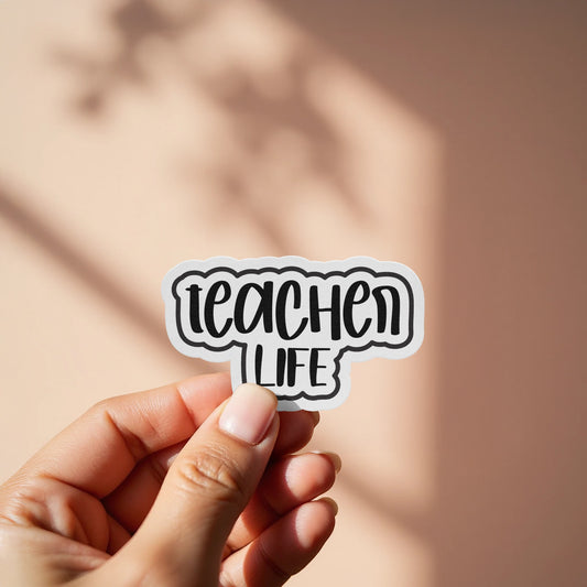 Teachen Life Sticker Perfect for Motivating product