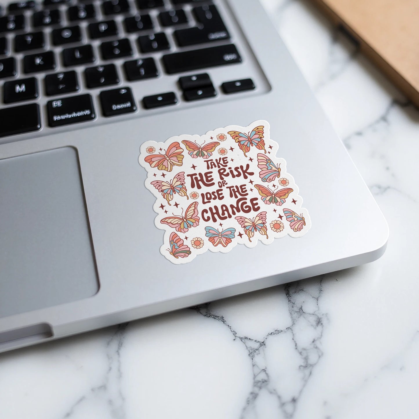 Take The Risk Or Lose The Chance Sticker product type