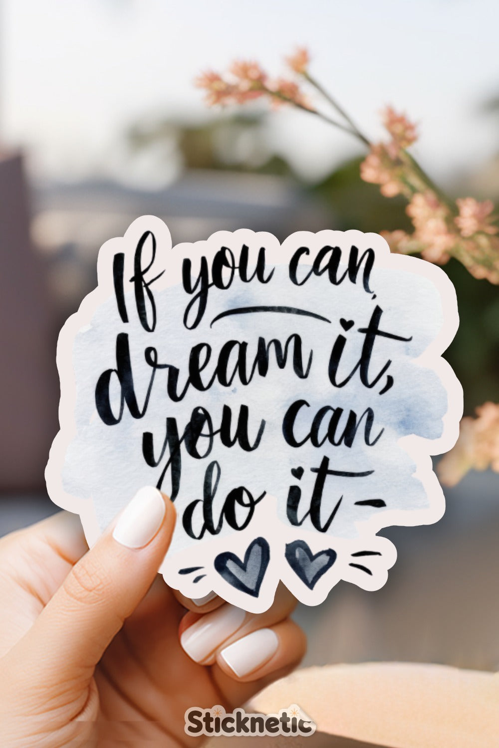 Motivational Dream It Do It Graphic Sticker product
