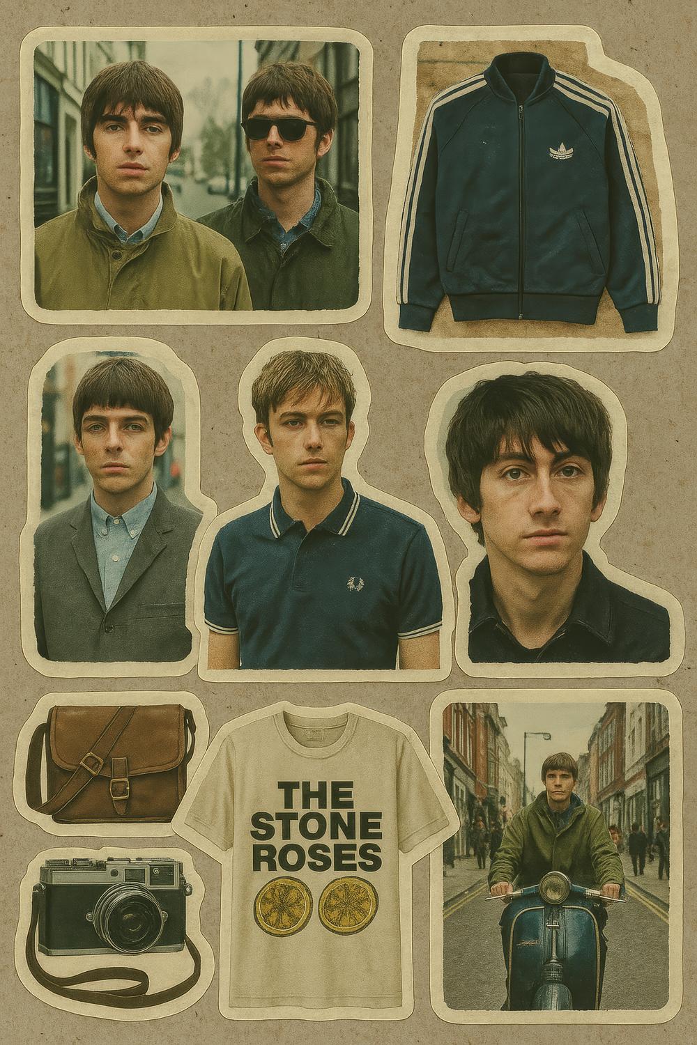 Vintage Band Poster, The Stone Roses, Retro Music Wall Art, Iconic 90s Band, Collector's Item, Gift for Music Lovers