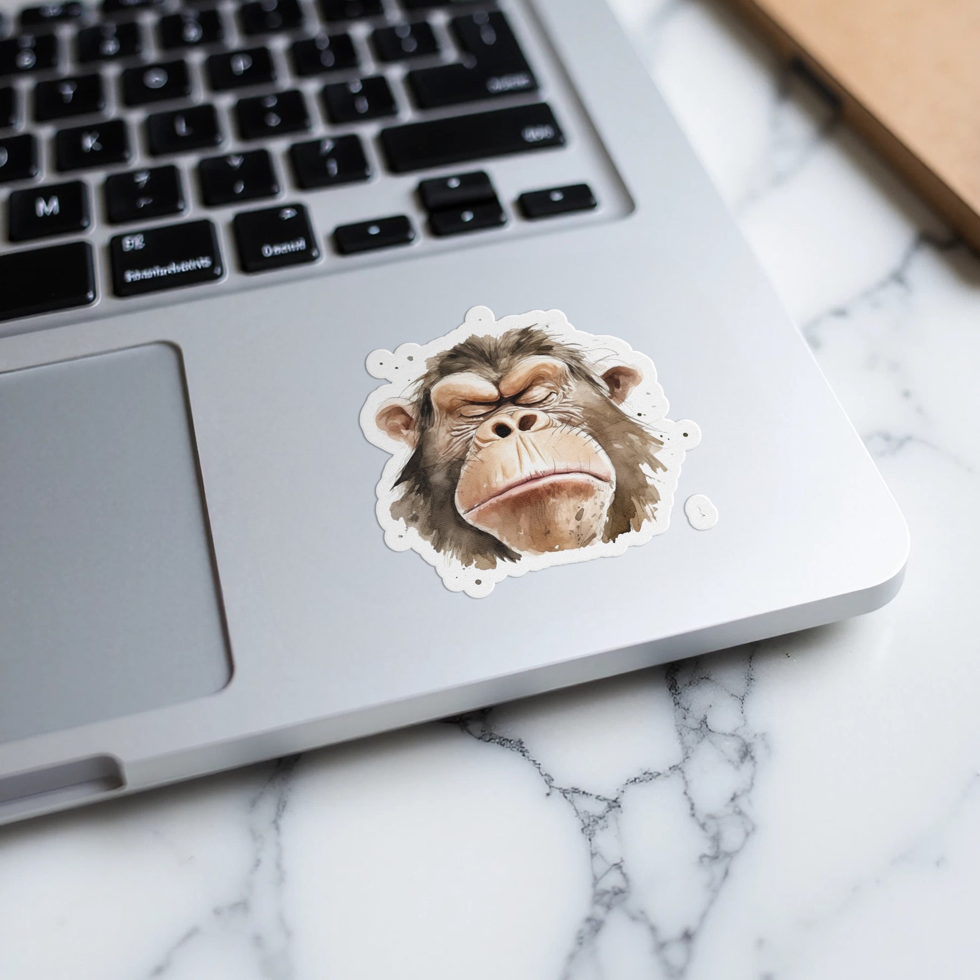 Angry Monkey Sticker for Laptops and Gadgets product type