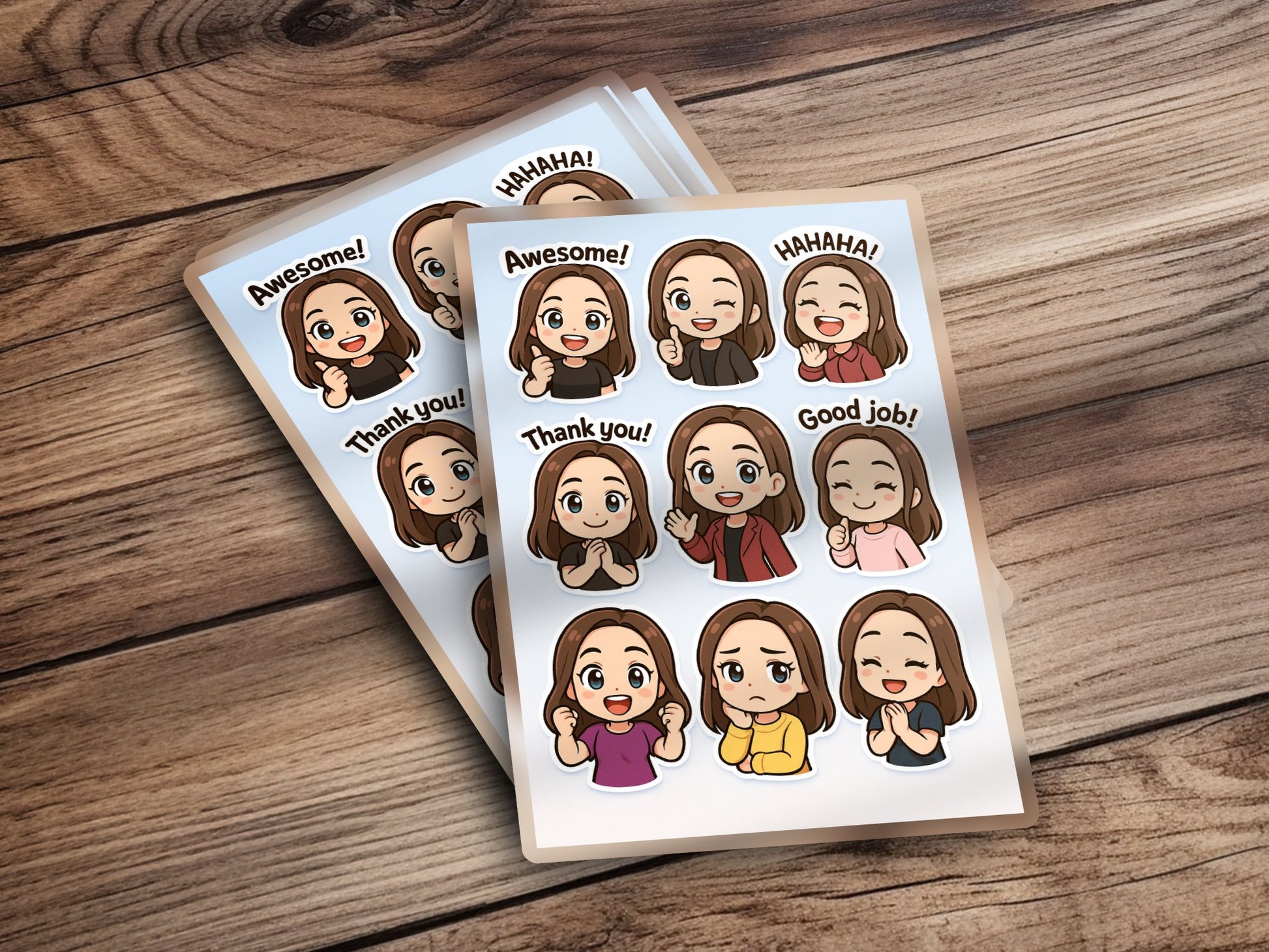 Cute Cartoon Character Stickers, Kids Reward Humorous Phrases, Colorful Fun Emotion Packs, Teacher Supplies, Scrapbooking Essentials
