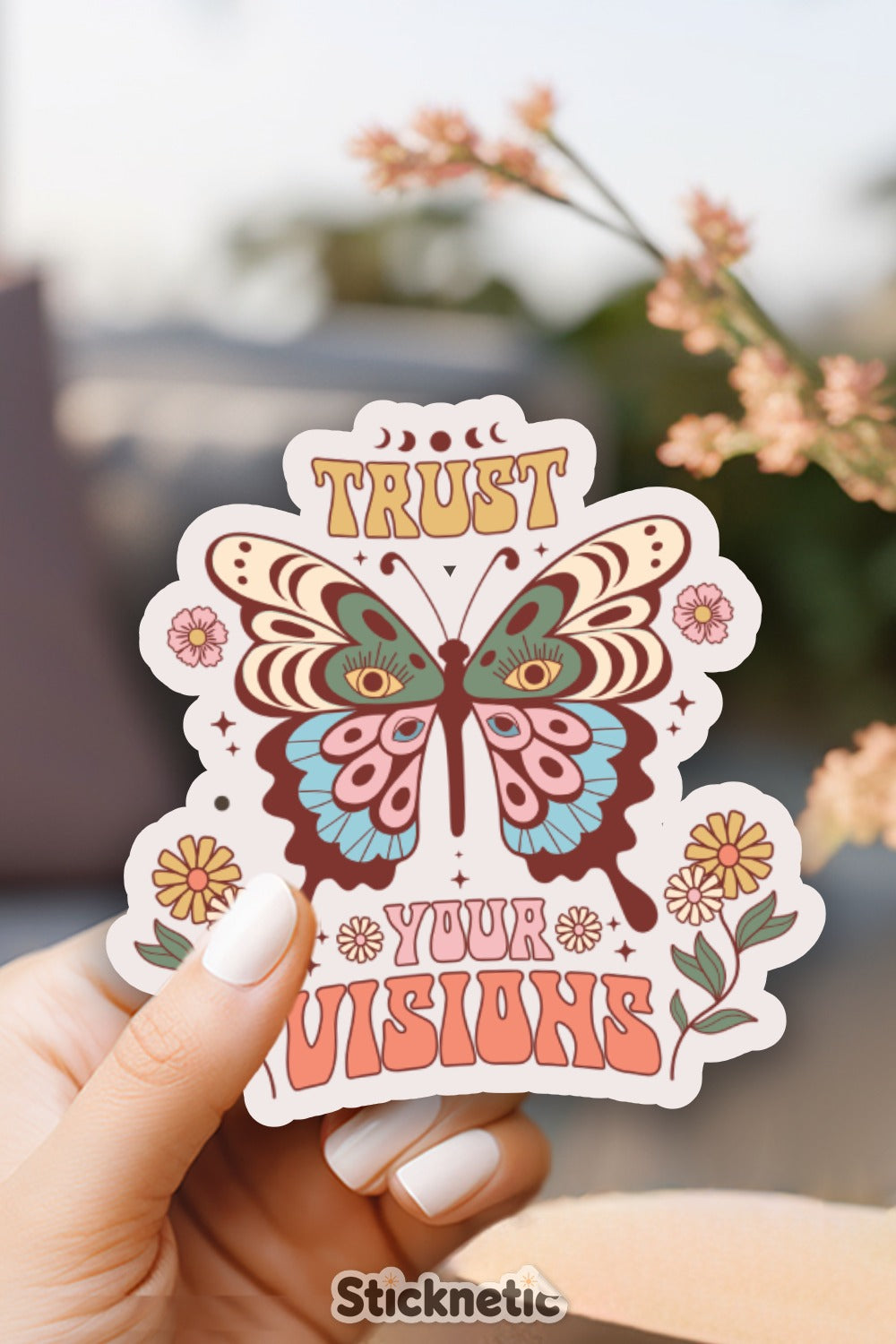 Trust Your Visions Butterfly Sticker product