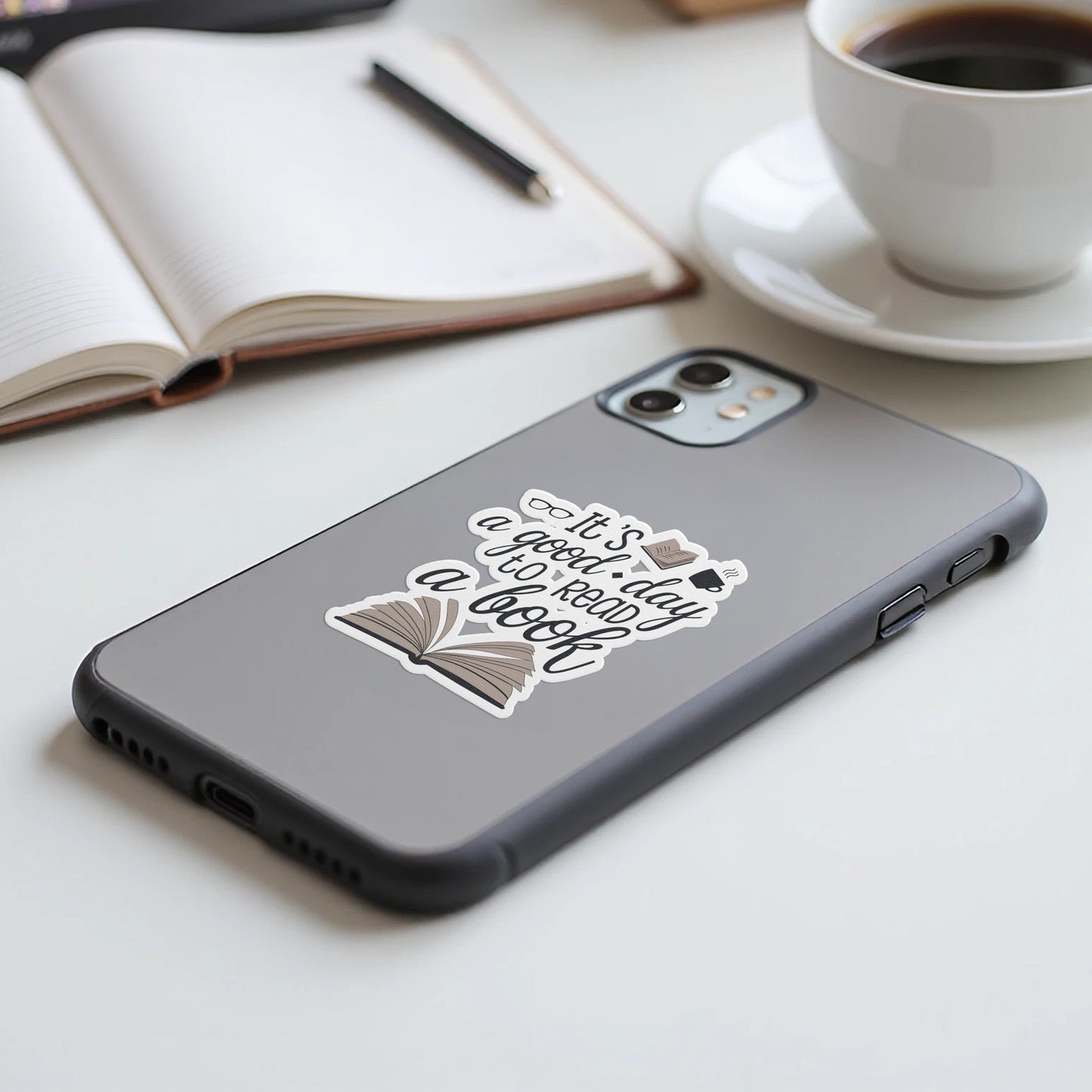 It's A Good Day To Read A Book Phone Case product