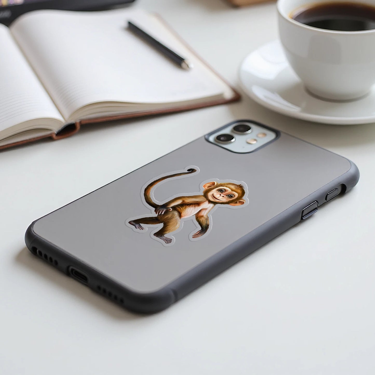 Playful Monkey Design Phone Case product