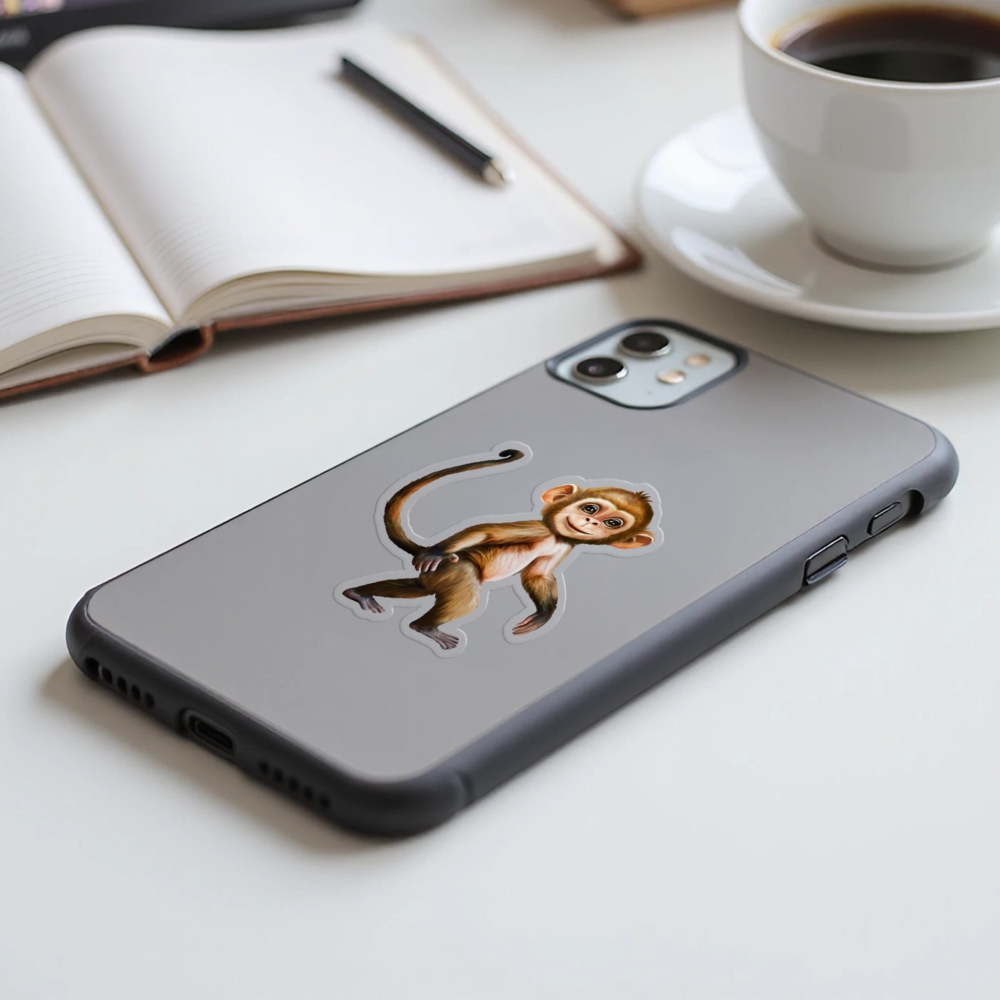 Playful Monkey Design Phone Case product