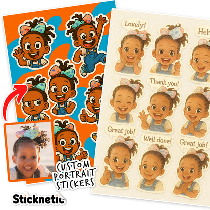 Custom Photo Stickers – Turn Your Pictures into Stickers!
