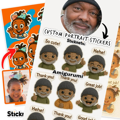 Custom Photo Stickers – Turn Your Pictures into Stickers!