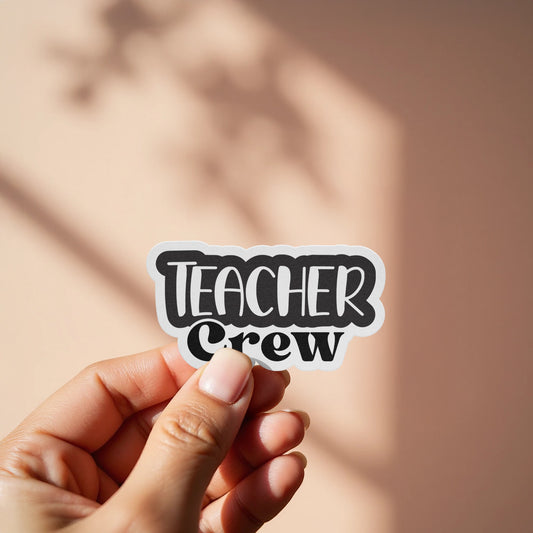 Teacher Crew Sticker for Classroom Decoration product